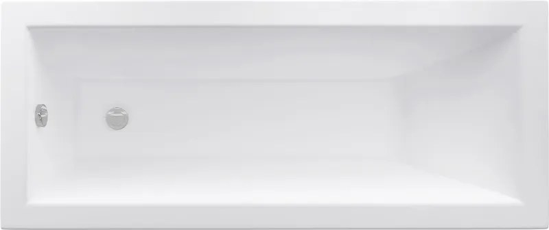 Mexen Cubik téglalap alakú kád 150 x 70 cm burkolattal, fehér - 55031507000X