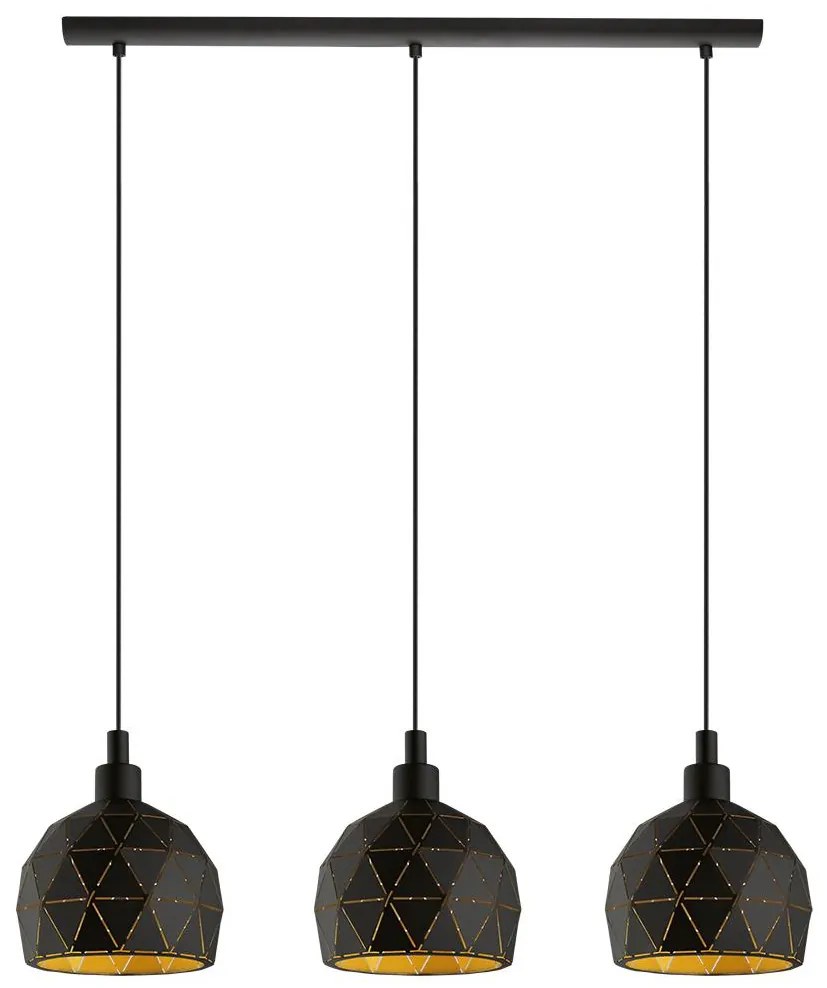 Eglo 97846 - Csillár zsinóron ROCCAFORTE 3xE14/40W/230V