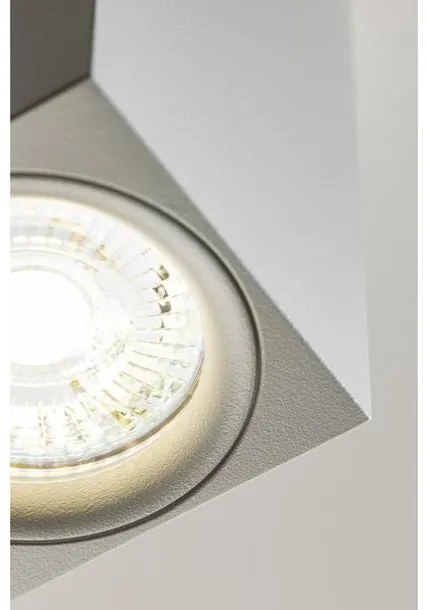 Lámpa Mennyezeti lámpatest TIPO, alum, 60x60x100, IP20, max 50W, kwad. Fehér