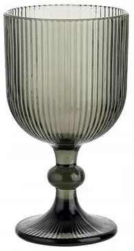 Florina Vacanza pohár talppal 370 ml, szürke