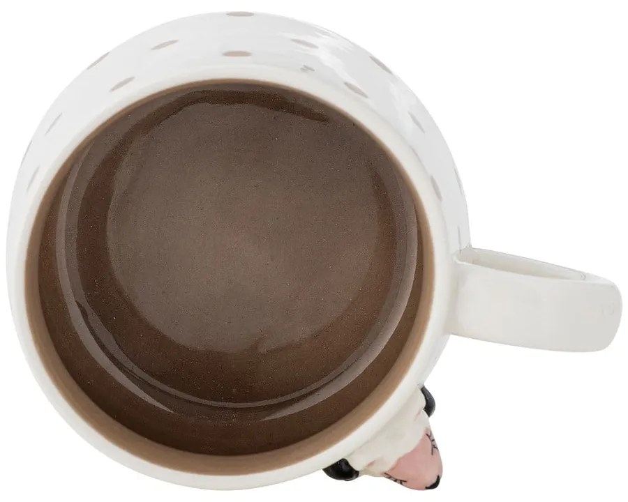 Fehér kerámia gyerek bögre kakaóhoz 370 ml Dolly – Bloomingville Mini