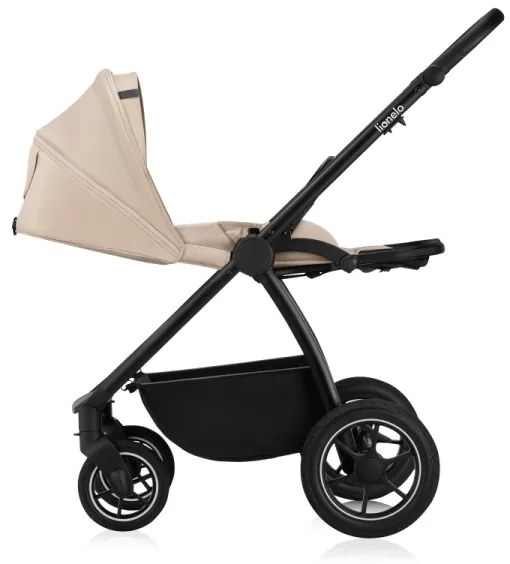 Lionelo - MERIL 3 az 1-ben kombinált babakocsi bézs homok