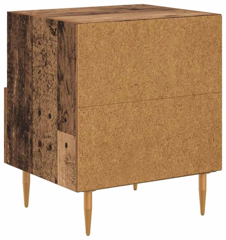 Éjjeli asztal fiókkal Barna 40 x 35 x 47.5 cm Faanyag