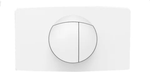 Sanit Nyomógomb Állványhoz Kétrészes Nagy Fehér