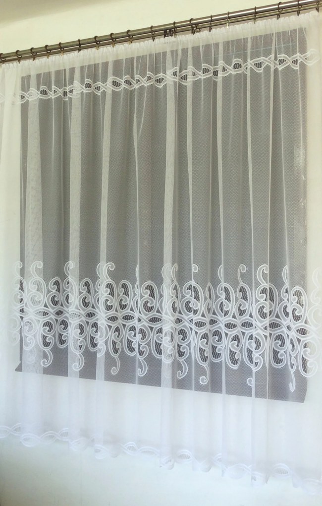 Mg Függöny 651/228 Fehér 200x180 kész Bt Ár!!!