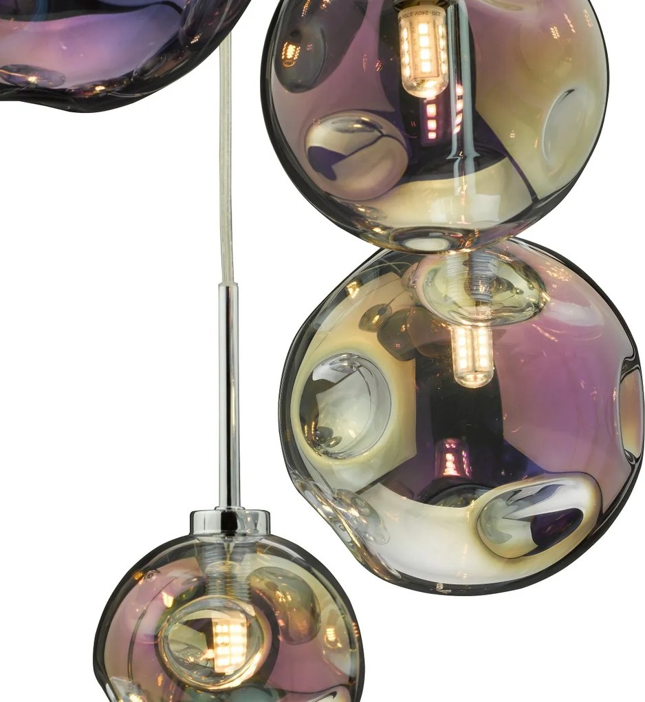 Dar Lighting modern függeszték mira csiszolt króm darmir0655