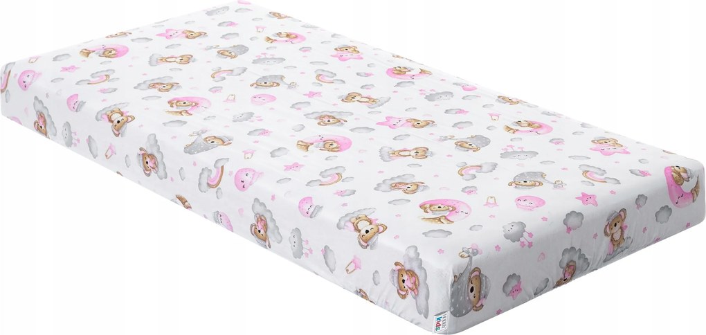 Gumis matracvédő lepedő Prime kiságyakhoz 120x60cm