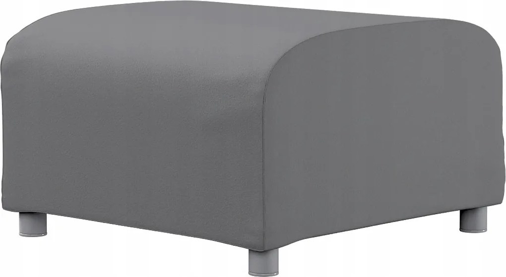 Lábtartó huzat Klippan Ikea sötétszürke bukla