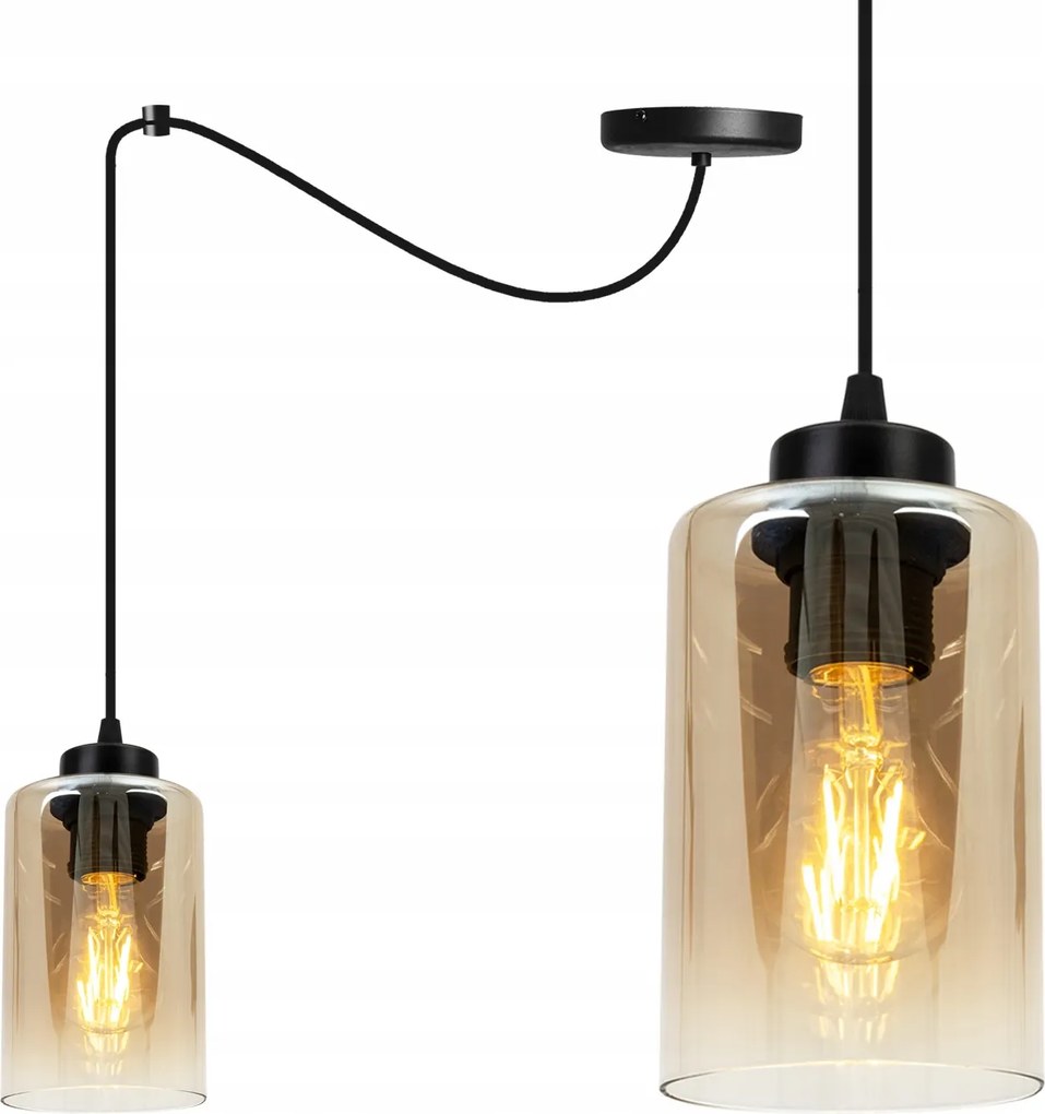 Mennyezeti Lámpa Lógó Csillár Fekete Egyetlen Pók Fürdőszoba Nappali