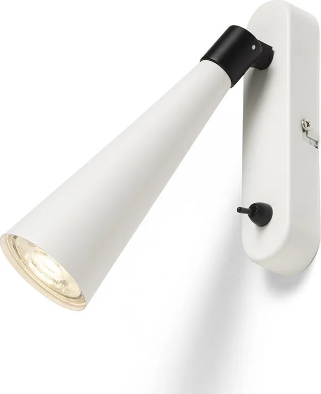 RENDL ALEXIS fali lámpa fehér/fekete 230V LED GU10 5W