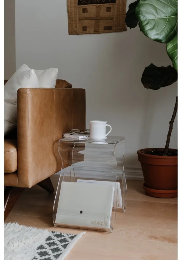 Műanyag tárolóasztal 42x29 cm Magino – Umbra