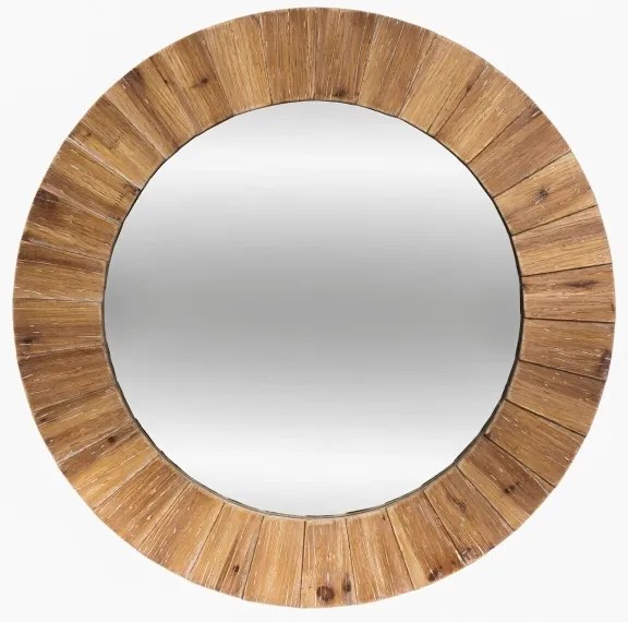 Atmosphera - Fali tükör PAMELA átm. 83 cm fenyő