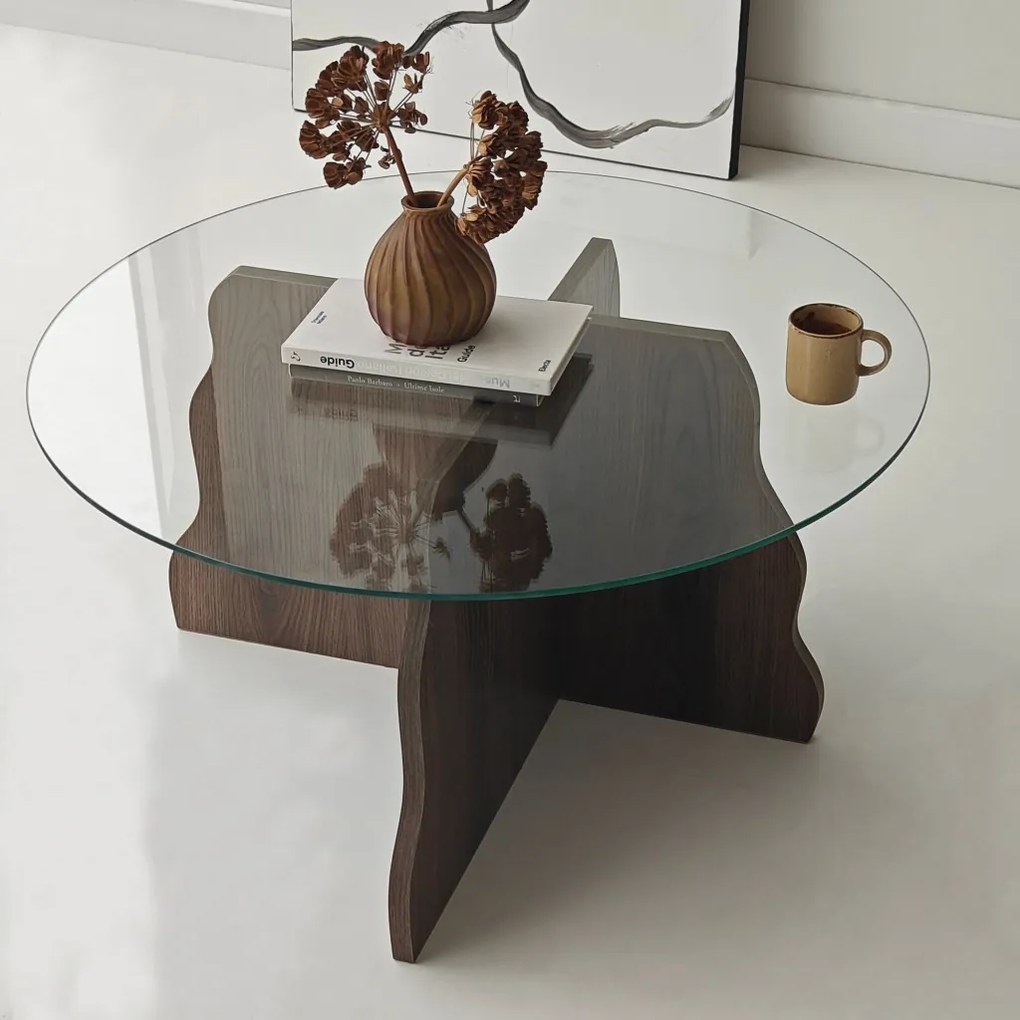 Butterfly - Walnut, Transparent