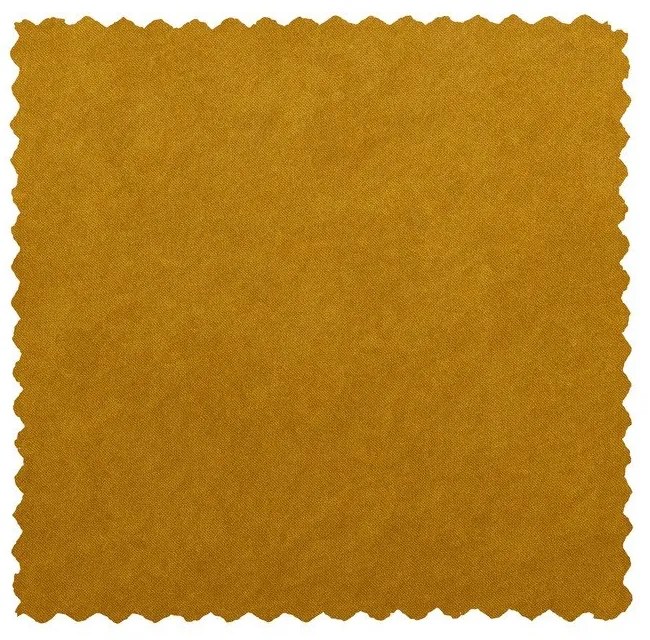 Sara High mustársárga puff - WOOOD