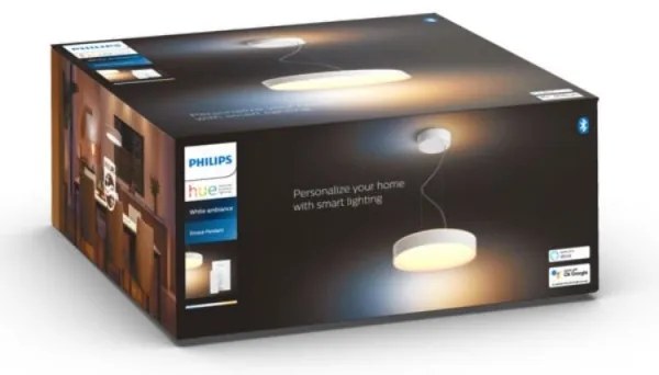 Philips - LED Dimmelhető csillár zsinóron Hue ENRAVE LED/33,5W/230V fehér + távirányító