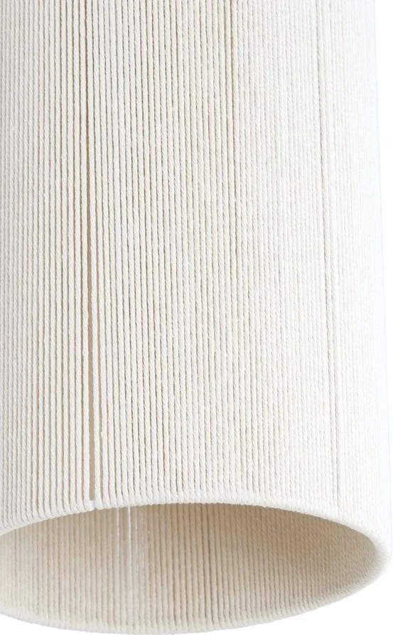 Sötétbarna függőlámpa textil búrával ø 27,5 cm Dania – Light & Living