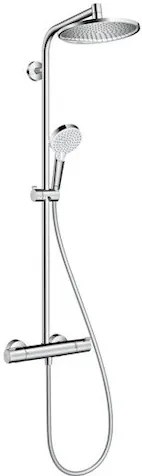 Hansgrohe Crometta S zuhanyrendszer termosztatikus csapteleppel króm 27267000