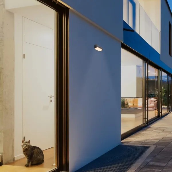 Rabalux 77041 - LED Kültéri fali lámpa HULST LED/13W/230V IP54 antracit