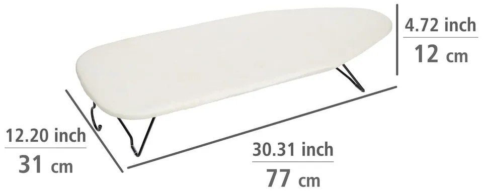 Asztali vasalódeszka 77x31 cm Leona – Wenko