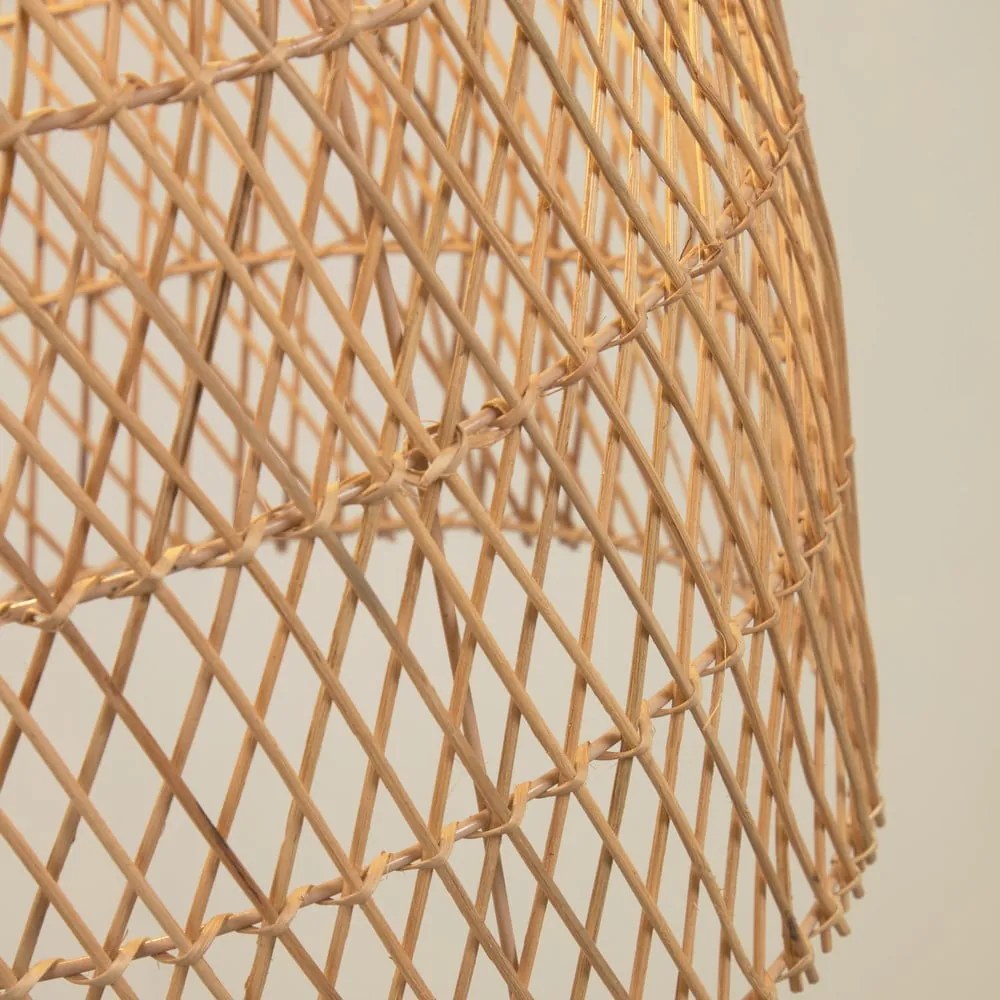 Natúr színű rattan lámpabúra ø 44 cm Domitila – Kave Home