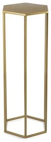 Virágállvány 70x24 cm arany színben