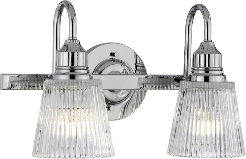 Quintiesse ADDISON QN-ADDISON2-BATH Fali lámpa 2x3,5W/G9 3000K 640LM IP44