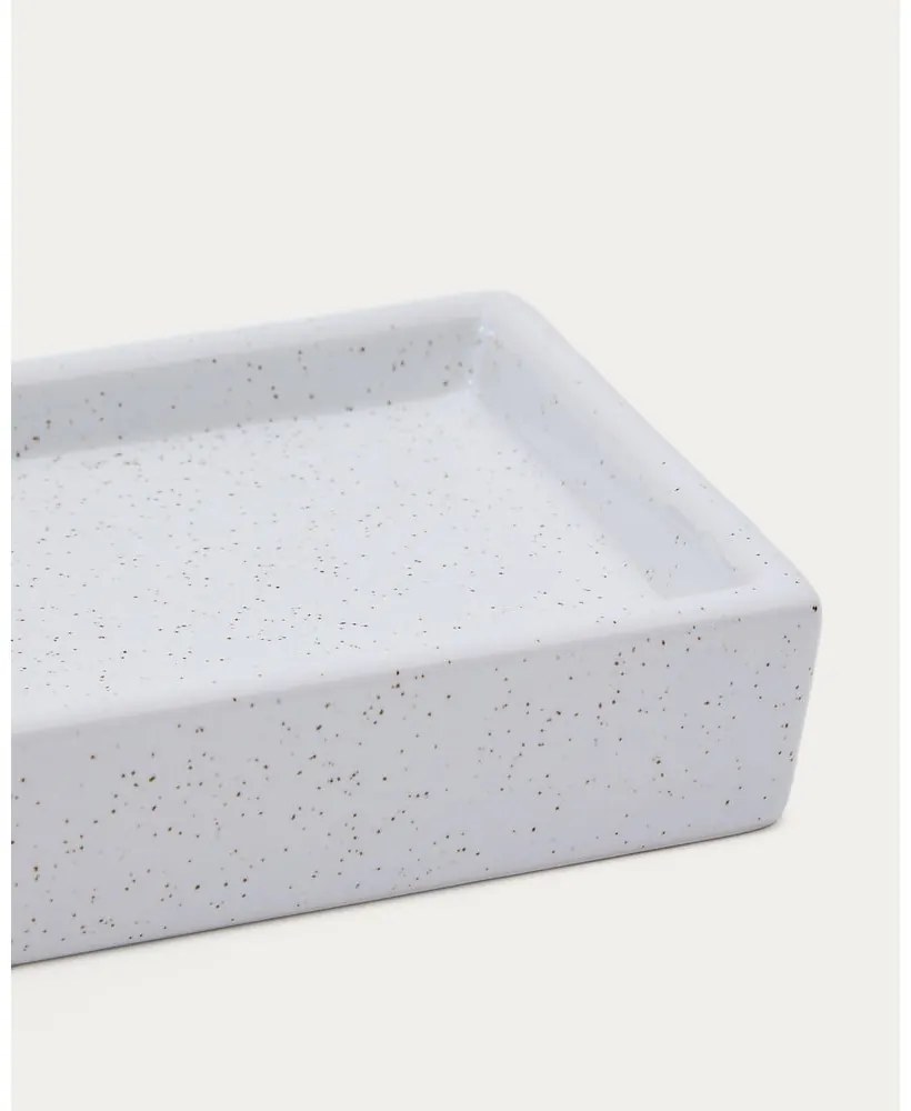 Krémszínű kerámia szappantartó Careli – Kave Home