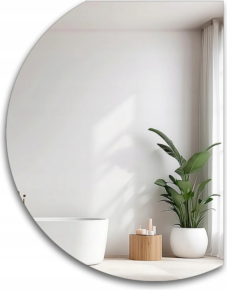 Dolly szabálytalan alakú tükör 144x190 fali