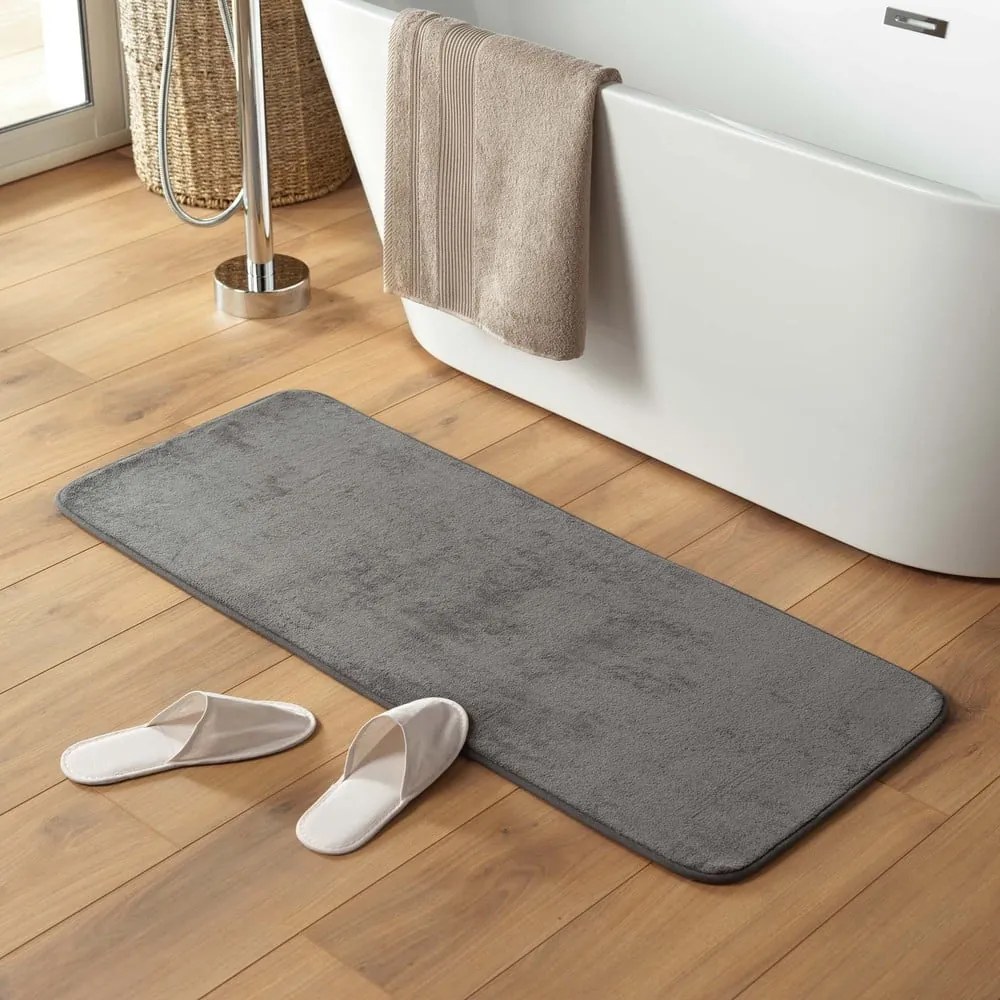 Antracitszürke fürdőszobai kilépő 50x120 cm Vitamine – douceur d'intérieur