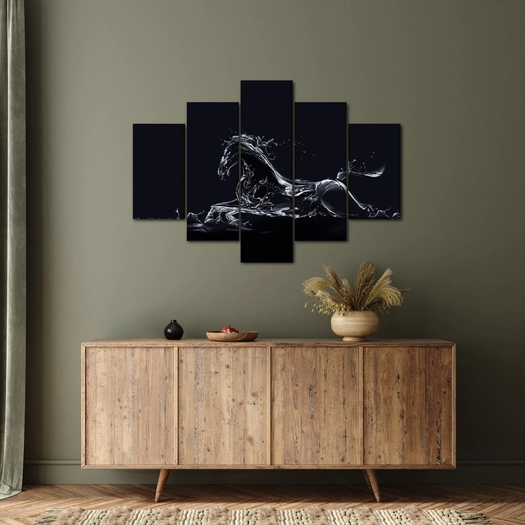 Kép - Ló és a víz (150x105 cm)