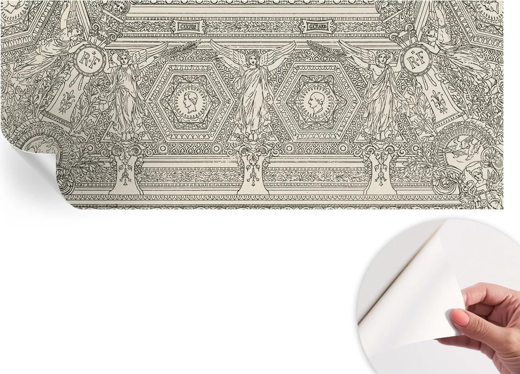 Fotótapéta Öntapadós tapéta a szobába Klasszikus dísz 250x104 cm