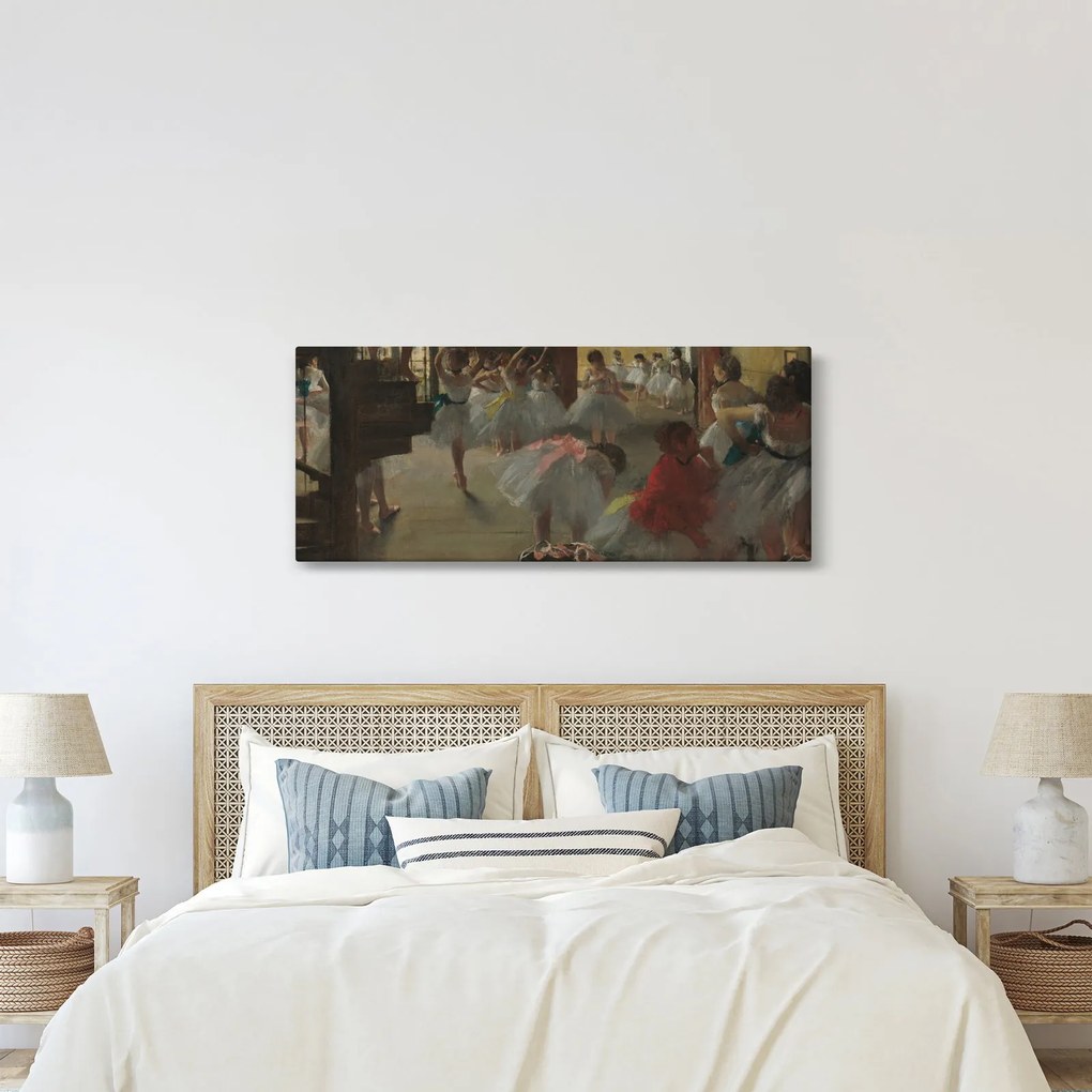 Kép - Edgar Degas, The Dance Class, reprodukciók (120x50 cm)