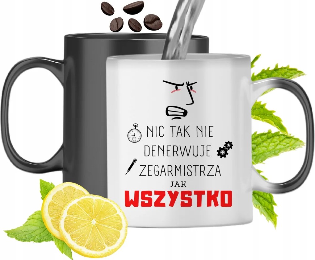 Mágikus Bögre Óramesternek Színváltós, fényképes nyomtatással