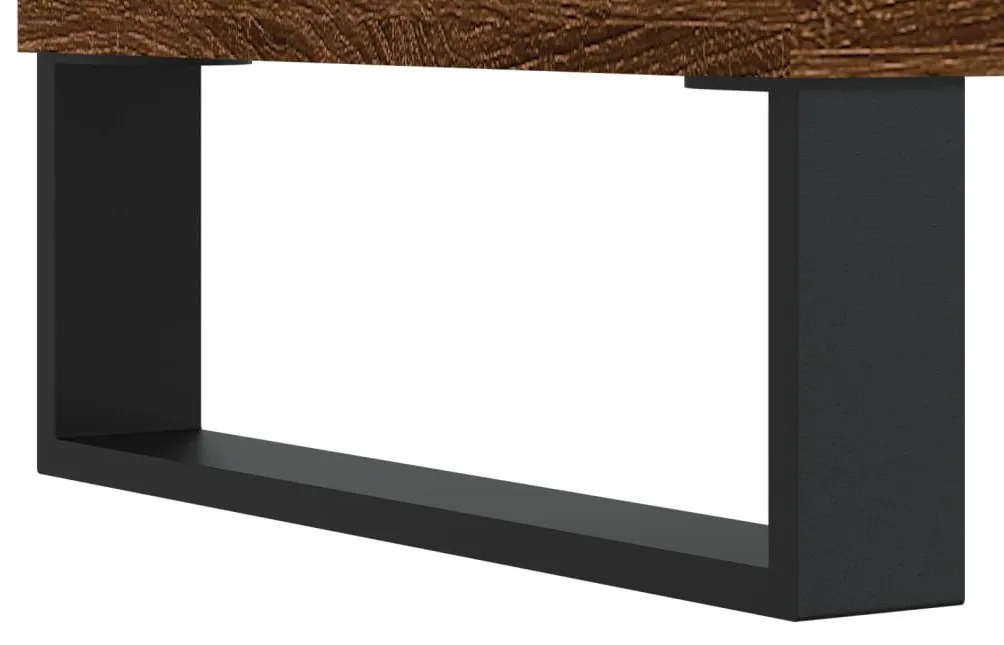 vidaXL barna tölgy színű szerelt fa cipősszekrény 70x36x60 cm