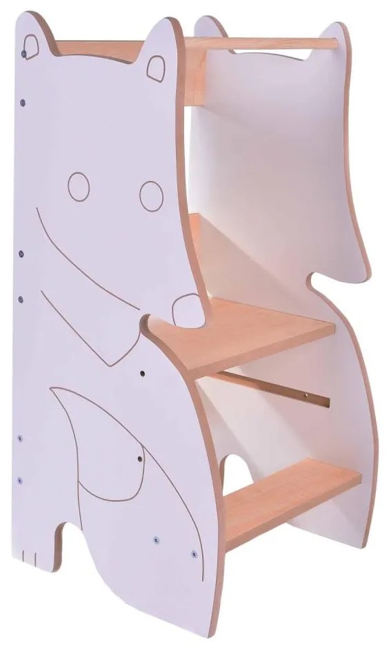 FOX tanulótorony fehér/juhar