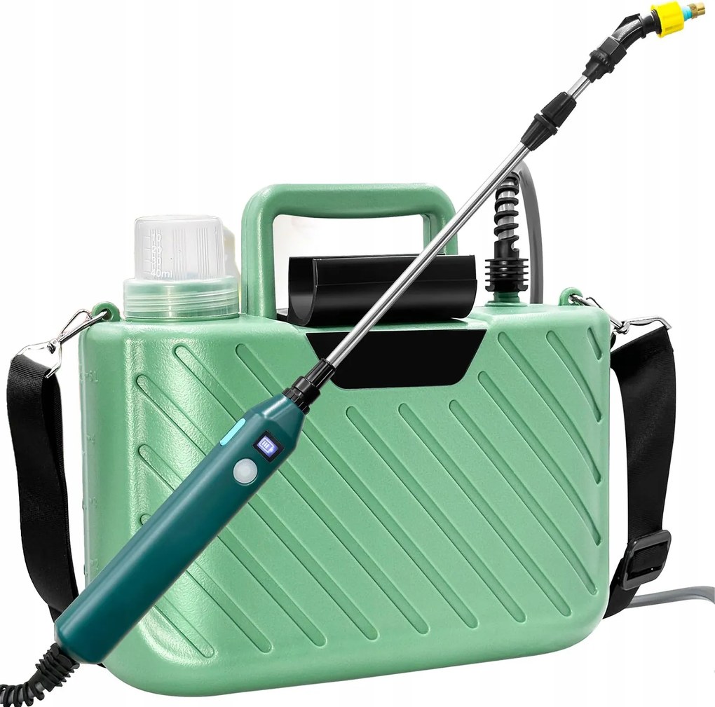 Akkumulátoros Magasnyomású Permetező Elektromos Kézi Kerti Állítható