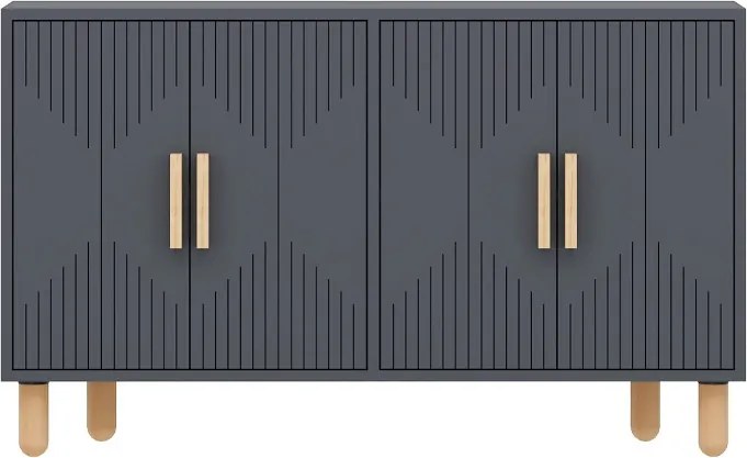 Roger komód, antracit, 120 cm