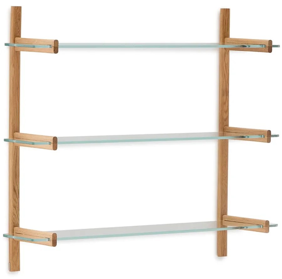 Üveg bútorelem - polc szett 3 db-os 110x1 cm Sitra – Kave Home