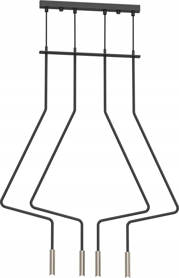 Modern négypontos függőlámpa étkezőbe No. VI 5141 Antigo