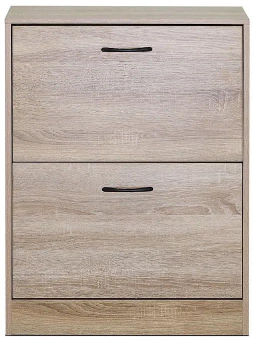 Cipőtartó (cipősszekrény), MDF, barna, ABO-G1014 OAK