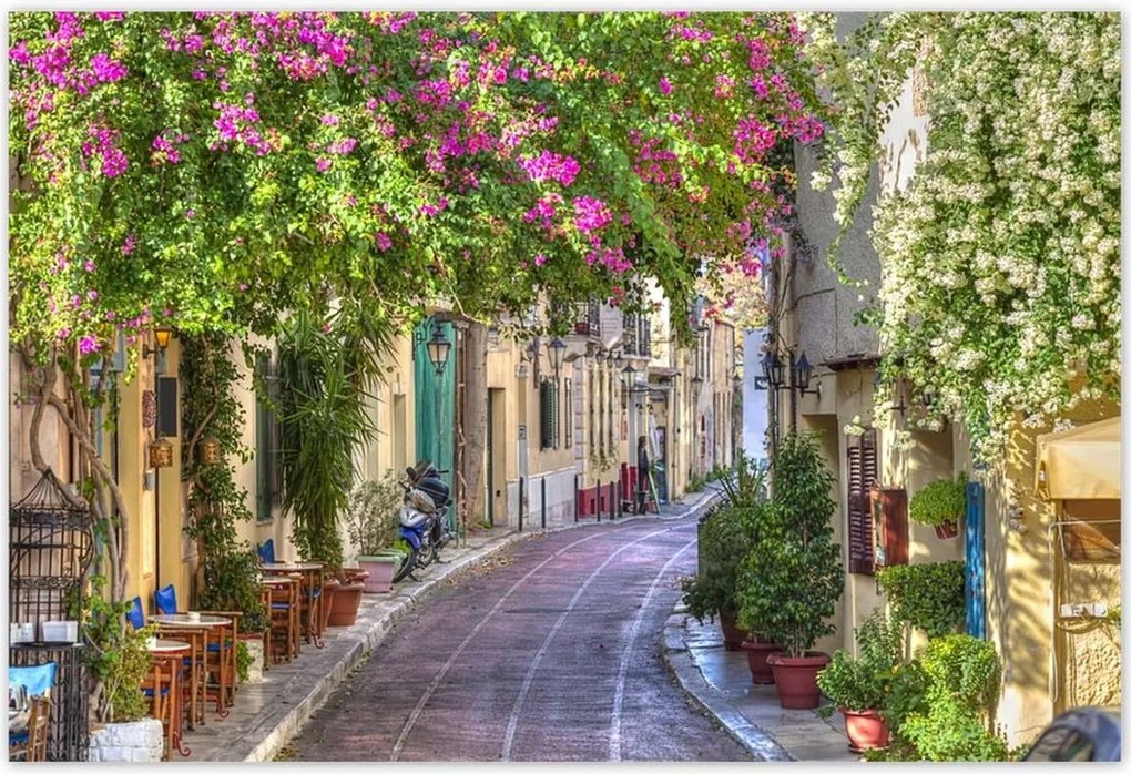 Poszterek 155x105 Görög utca Plaka