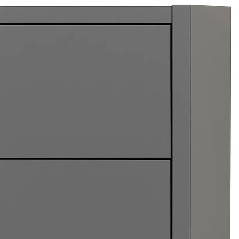 Boxie 2 fiókos fali szekrény 40x40x37 cm antracit