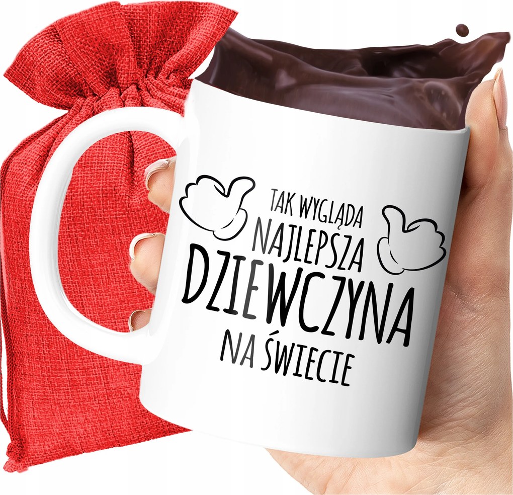 Bögre Így Néz Ki A Világ Legjobb Barátnője Valentin-napi Ajándék