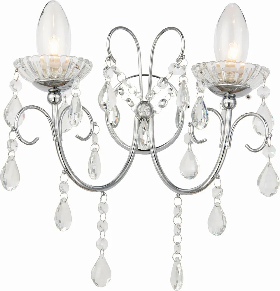 Endon TABITHA 61385 Fali lámpa 2x18W/G9 IP44