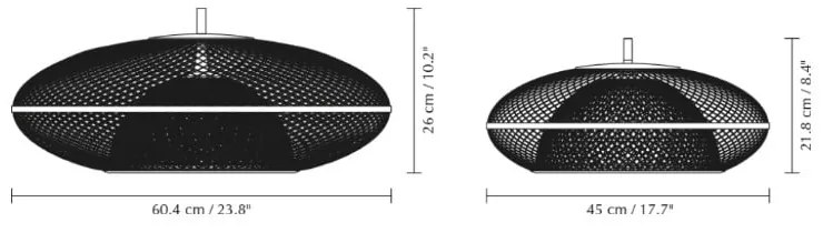 Aranyszínű lámpabúra ø 60 cm Faraday – UMAGE