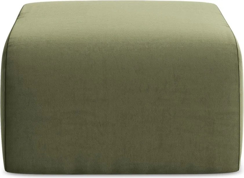 Zöld bársony lábtartó Lani – Makamii