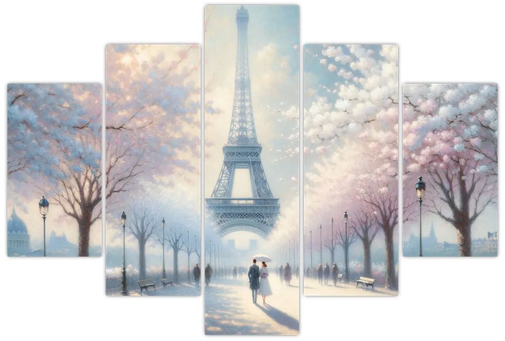 Kép - Párizsi festmény (150x105 cm)