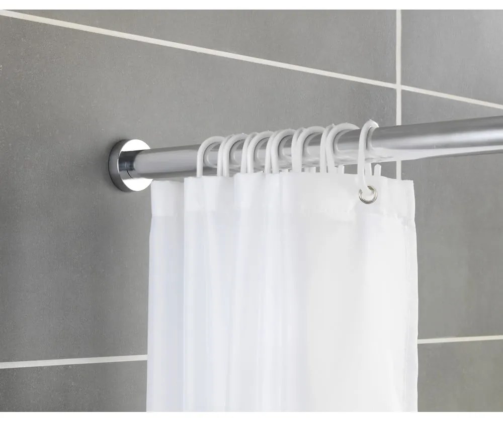 Luz ezüstszínű teleszkópos rúd a fürdőbe, hossz 110-185 cm - Wenko