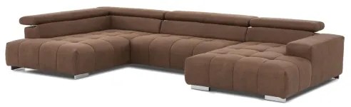 Sarokkanapé U alakban TROPEA balos barna