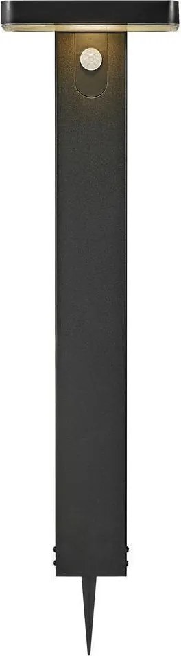 NORDLUX 2118178003 RICA Mozgásérzékelős Állólámpa Fekete LED IP44